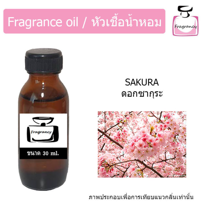 หัวน้ำหอม-กลิ่น-ดอกซากุระ-sakura