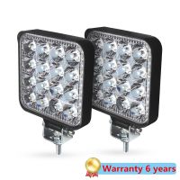 New Led light bar 48w Led bar 16barra Square Spotlight Off road LED work light 12V 24V 27W For Car Truck 4X4 4WD Car SUV ATV