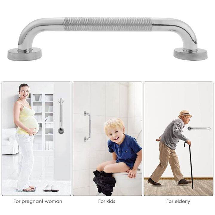 12-inch-non-slip-shower-grab-bar-chrome-plated-stainless-steel-bathroom-grab-bar-with-textured-handle