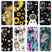 สำหรับ P60โปรเคสรูปแบบที่ได้วาดไว้บางเฉียบ TPU นุ่มปลอกซิลิโคน