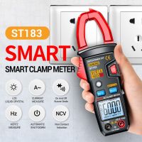 ZZOOI ST181/ST182/ST183 Digital Clamp Meter DC/AC Current 4000 Counts Multimeter Ammeter Voltage Tester Car Amp Hz Capacitance NCV Ohm