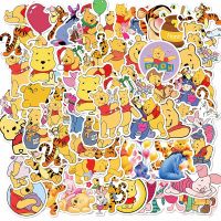 [NEW EXPRESS]✷☞ 50Pcs/Set ❉ Disney Cartoon：Pooh Bear Series 01 Stickers DIY Fashion Mixed Waterproof Doodle Decals