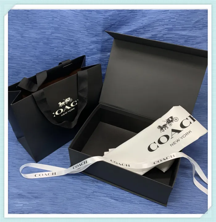Authentic COACH/ coach paper bag gift bag dust bag purse box scarf box  packaging bag | Lazada PH