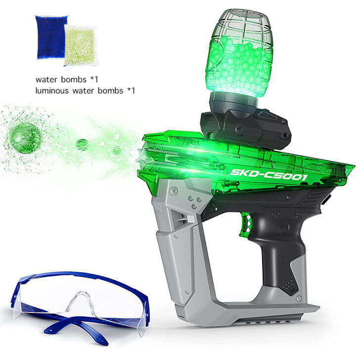 Blaster Lighting Gel Ball Blaster Glow in The Dark Gel blaster with LED ...