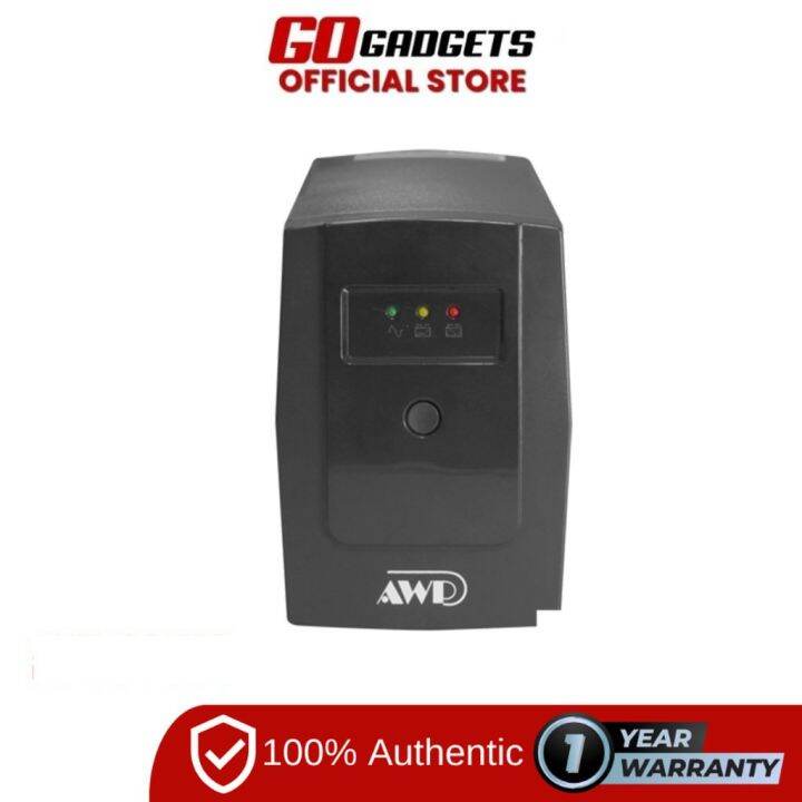 Awp Aid1000 1k/Va Ups 1000va/600w Computer Server Stand-Alone Standby ...