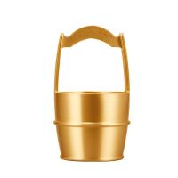 Original ⭐️⭐️⭐️⭐️⭐️ Pure copper bucket of gold ornaments cornucopia piggy bank ingots lucky money home decoration craft ornaments