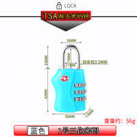 Tsa Customs Code Lock Metal Color Code Padlock Luggage Code Lock Code Lock Head Postage