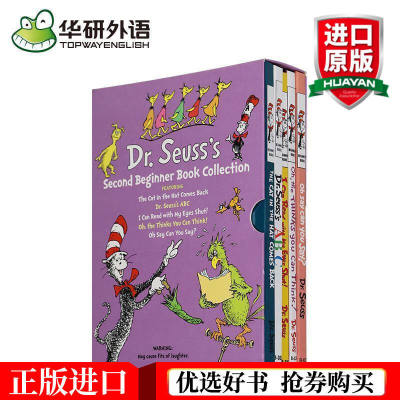 Dr. SeussภาษาอังกฤษOriginalสมุดวาดภาพระบายสีสำหรับเด็กDr. Seuss 2ndหนังสือเริ่มต้นแมวในหมวกสูง ∝