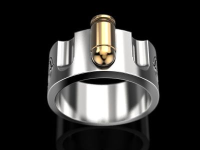 เครื่องประดับข้ามพรมแดนแนวคิดใหม่ผู้ผลิตแหวนแหวนกระสุนทองคำการตลาดโดยตรง