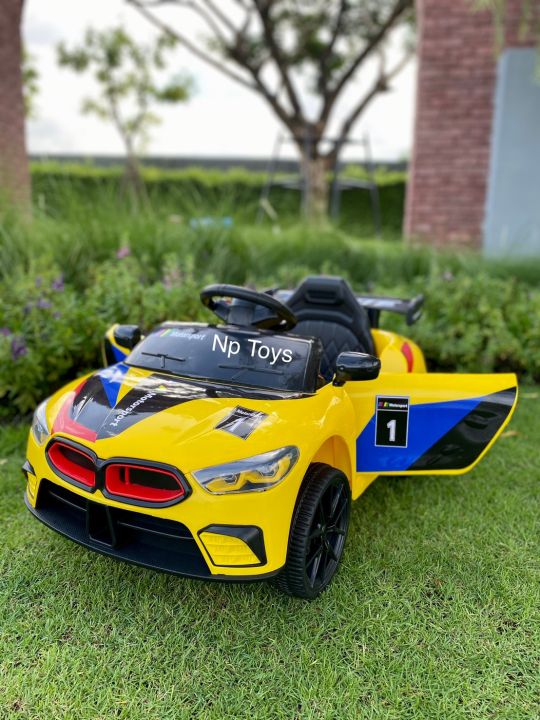 toykidsshop-รถแบตเตอรี่เด็ก-รถเด็กนั่ง-หน้าบีเอ็ม-ขนาด2มอเตอร์-รุ่นใหม่บังคับผ่านแอพมือถือได้-no-237