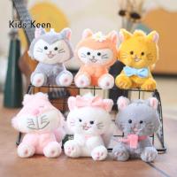 HOTOMI น่ารัก Kawaii DIY ของขวัญเด็กของขวัญวันเกิดพวงกุญแจสัตว์จี้ตุ๊กตาแมวตุ๊กตายัดไส้สัตว์ของเล่นเครื่องประดับรถ