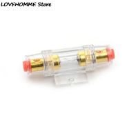 XMM-4 Gold Plated Fuse Holder Block Audio In Line Amp Amplifier Cable Agu For Car Vehicle Subwoofer