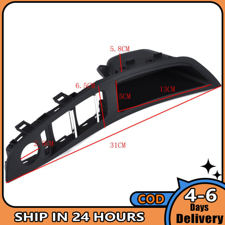 am-ชุดแผงสวิตช์หน้าต่างประตูมือจับสีดำ7ชิ้น-ชุดสำหรับ-bmw-5ชุด-f18-f10-523-525-520ชุด-bmw-5-f10-f18-520-523-525