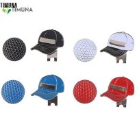 TDV601 1pc Golf Ball Mark with Golf Hat Clip Magnetic Outdoor Alloy Golf Marker Caps