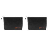 2X Fireproof Document Bags, Waterproof and Fireproof Bag with Fireproof Zipper for iPad, Money, Jewelry, Passport