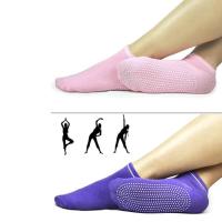 4 Pairs Non Slip Skid Socks For Hospital Maternity Fitness Sport Pilates YogaTH