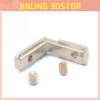 20pcs T-Slot L-Shape 2020 Aluminum Profile Internal Corner Joint Bracket Connector for 2020 Alu profile with m4 screw