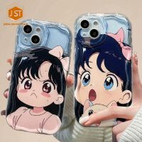 เคส Samsung Galaxy A14 A04 4G A04E A24 4G A22 4G A32 4G 3D ลายการ์ตูนแฟชั่นเคสโทรศัพท์โปร่งใสนิ่มป้องกันการกระแทกที่ด้านหลัง