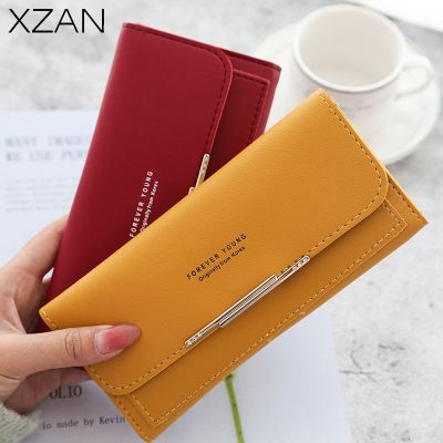 ZZOOI 2022 Fashion Wallet Womens Purse Wallet Card Holder Female Clutch Long Purse Multi-card Holder Luxury Designer Lady Coin Purses