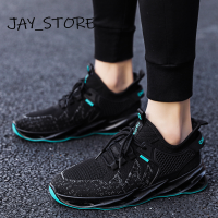 JAY_STORE  รองเท้าผ้าใบผู้ชาย รองเท้ากีฬาผช รองเท้าแฟชั่นผู้ชาย ใส่สบาย 2023ใหม่ 36Z230908