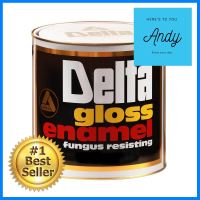 สีน้ำมัน DELTA #612 สีครีม เงา 1 แกลลอน (3.8 ลิตร)ENAMEL PAINT DELTA #612 CREAM GLOSS 1GAL **สามารถออกใบกำกับภาษีได้ค่ะ**