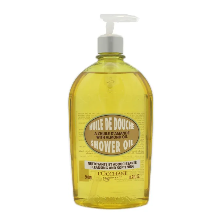 L'OCCITANE Almond Shower Oil 500ml with Pump Lazada