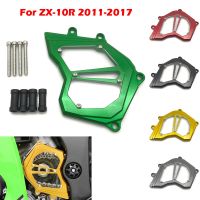 ฝาครอบป้องกันเกียร์ห่วงโซ่เฟืองหน้ารถจักรยานยนต์สำหรับ Kawasaki ZX-10R ZX10R 2011-2013 2014 2015 2016อุปกรณ์เสริม2017