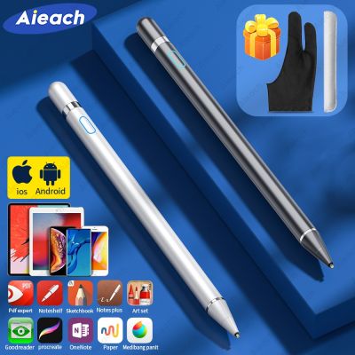 Aieach Stylus Pen For Tablet Android iOS Phone Tablete Pen For Xiaomi Lenovo Pencil iPad Pro Pen Touch For Apple Pencil 1 2