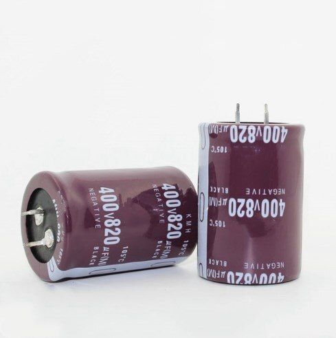 2PCS-20PCS 400V820UF  Electrolytic Capacitor 820UF 400V best quality 35*50MM