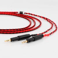 New HIFI 3.5mm Stereo 8 Cores 7N OCC Silver Plated R70X Headphone Upgrade Cable for ATH-R70X R70X R70X5 headphones