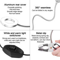 Hot Tattoo Lamp With Clamp USB LED Lamp Cold Light Eyebrow Makeup Illuminator Equipment Improved Tattoo Nail Art Beauty Salon Tools