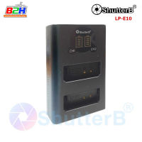 Shutter B Dual Charger LP-E10 for Canon