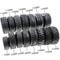 2pcs 1.9inch Rocks Tyres Tire Rubber Wheel Tire for 1:10 RC Rock Crawler TRX-4 RBX10  D90 D110 Axial scx10 90046 RC4WD CC01 LOSI Screw Nut Drivers