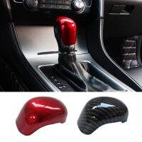 Modified Carbon Fiber Car Automatic Gear Cover for MG MG6 MG ZS Gear Handle Cover Styling Auto Interior Decoration