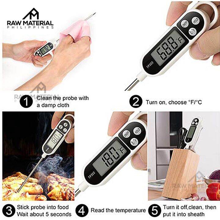 RM Digital Instant Gauge Thermometer for Candle Making Cooking Deep