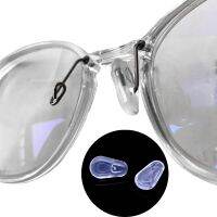 【jw】✟  5 Pairs/Lot Oval Silicone Airbag Soft Glasses Embedding Cassette Anti-Slip Accessories for Frameless Eyeglasses New