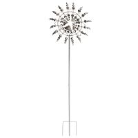 Unique and Magical Metal Windmill Outdoor Wind Spinners Wind Catchers Yard Garden Decoration