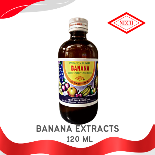 NECO Banana Flavoring Imt. (Extracts) 120ML Lazada PH