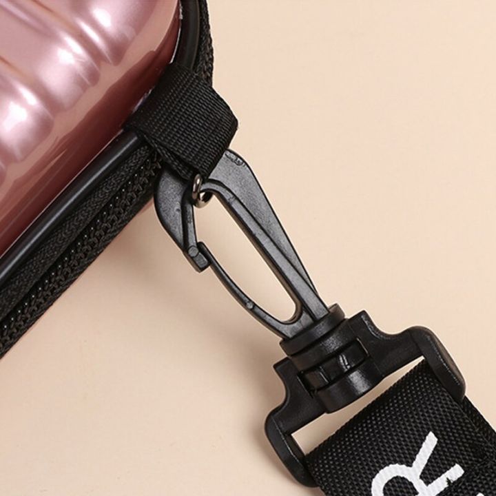 กระเป๋าสะพายไหล่ข้างเดียวกระเป๋าเครื่องสำอางสะพายข้างรูปร่างกระเป๋าเดินทางขนาดเล็กสำหรับผู้หญิง-tas-kosmetik-เปลือกแข็งกระเป๋าโทรศัพท์ใหม่สำหรับใช้ในชีวิตประจำวัน