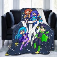 2023 in stock Super Soft Micro Fleece Blanket Anti-Pilling The Krew Its-Funneh Protagonists Poster Faux Fur Twin Couch Living Room   YQ，Contact the seller to customize the pattern for free