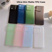 อุปกรณ์ป้องกันเคสสำหรับ Xiaomi นิ่ม TPU ผิวด้านป้องกันลายนิ้วมือ13 Pro เคสกระเป๋าใส่กล้องพิเศษกันกระแทก