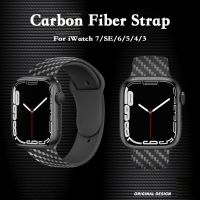 【CC】 Carbon Band 44mm 40mm 45mm 41mm 38mm 42mm 49mm silicone bracelet series 7 6 3 Ultra 8 band