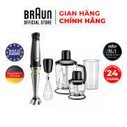 Máy xay cầm tay Braun MQ7045 Sản xuất 100% tại Châu Âu Số 1 thế giới Công