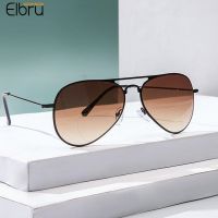 Elbru Sun Reading Glasses Fashion Pilot Sunglasses Presbyopia Women amp;Men Shades Eyewear Optical Goggle UV400 Diopter 1 To 3.5