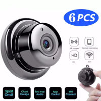 6PCS Mini IP Camera 1080P HD Video Security Surveillance Camara With Wifi Home Outdoor Indoor Monitor Night Vision Wireless