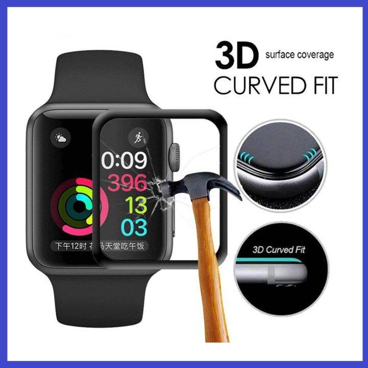 Apple Watch Series 7 Series 6 5 4 40mm 41mm 44mm 45mm 3D Full Glue Tempered Glass Screen