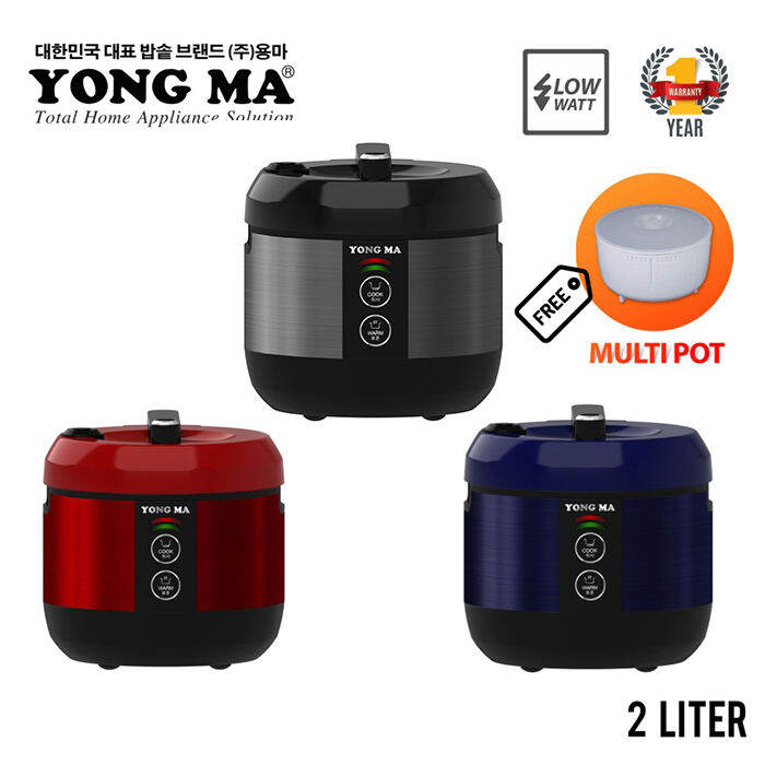 Rice Cooker Yongma SMC 1213 Penanak Nasi Magic Com Kapasitas 2 Liter
