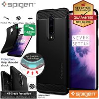 (ของแท้) เคส OnePlus 8 / 7T / 7 / Pro / 6 / 5 SPIGEN Rugged Armor Resilient Cover : Matte Black