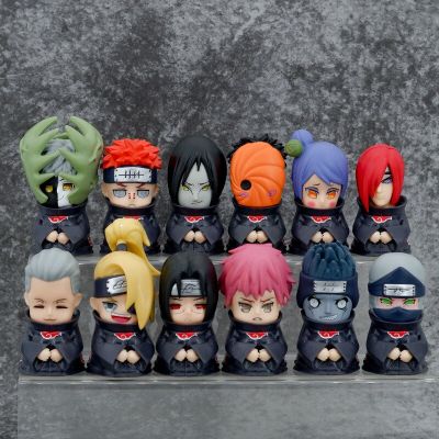 หุ่นนารูโตะเอมีน6ชิ้น/เซ็ตหุ่นฟิกเกอร์นารูโตะ Akatsuki Itachi น่าของขวัญของเล่นสำหรับสะสมตุ๊กตาโมเดล2023สินค้าที่น่าเชื่อถือ