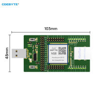 ชุดบอร์ดทดสอบสำหรับ NS8 Serial Port To Ethernet TTL ระดับ RJ45 NS8-TB CDEBYTE 8 Serial Ports URAT Modbus TCP To RTU MQTT